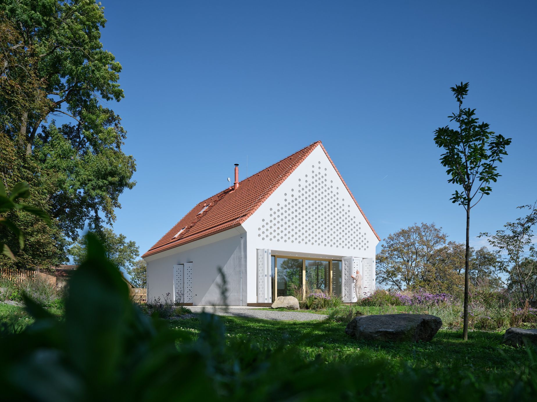 dům oskar, bydlení, dům, stavba, architektura