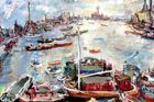 19,5 mil. Oskar Kokoschka: London Chelsea Reach, 1957