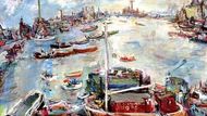 19,5 mil. Oskar Kokoschka: London Chelsea Reach, 1957