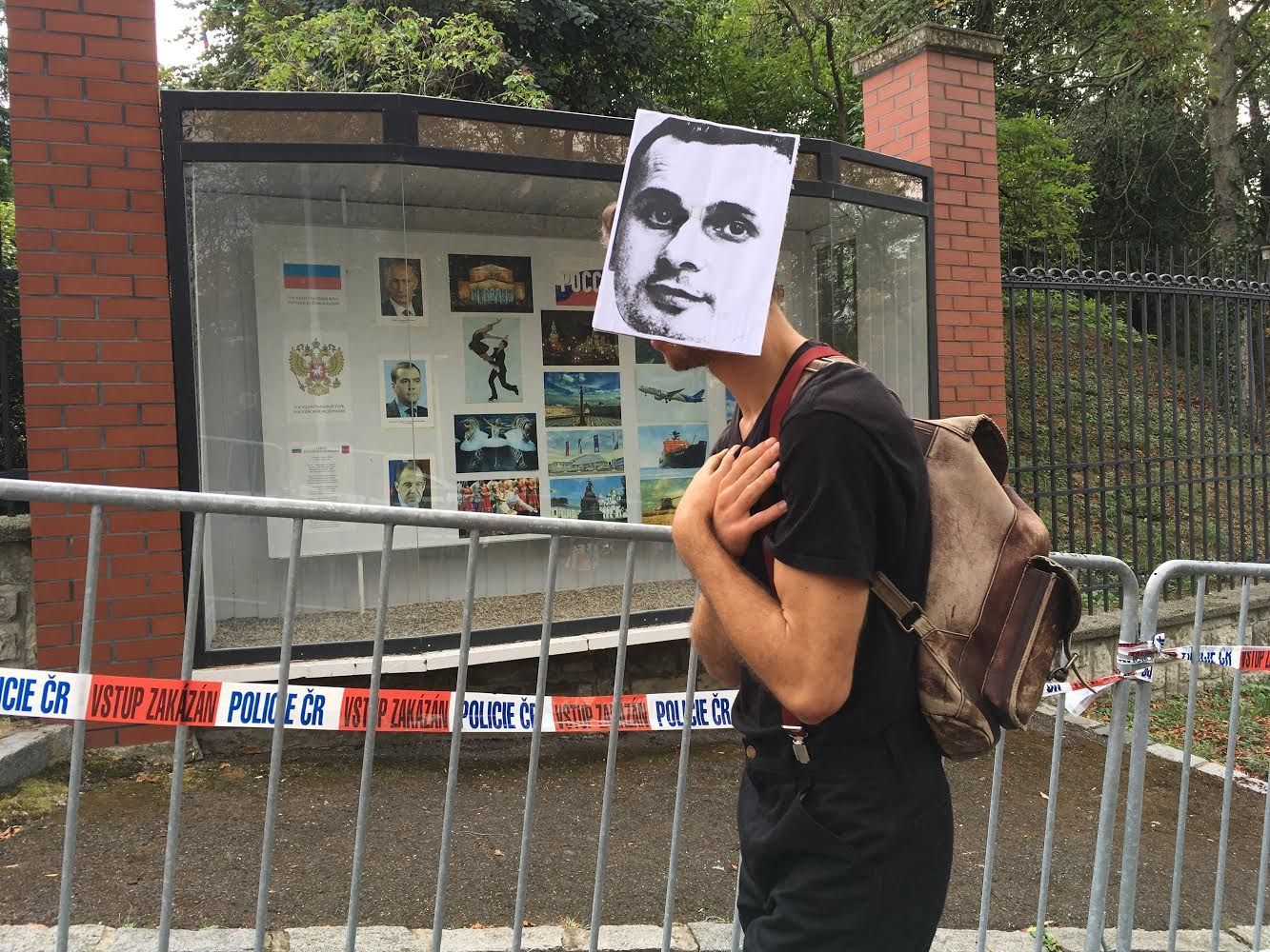 Protest za propuštění politických vězňů v Rusku