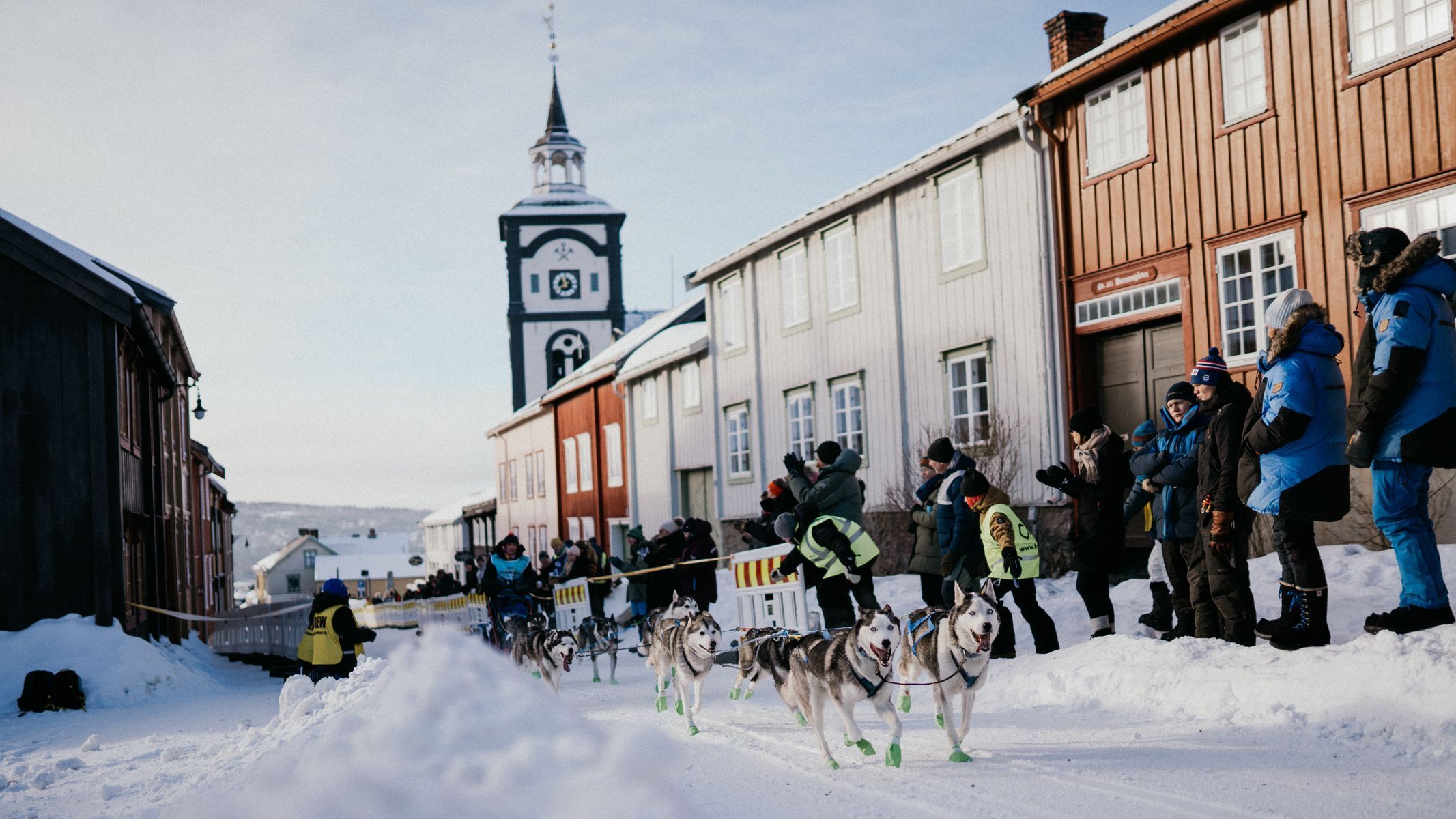 femundlopet psí spřežení mushing norsko