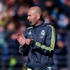 Zinedine Zidane na tréninku Realu Madrid
