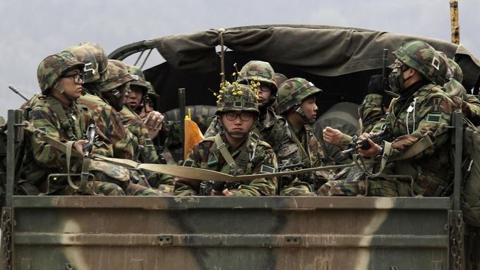 Jihokorejská armáda, ilustrační foto.