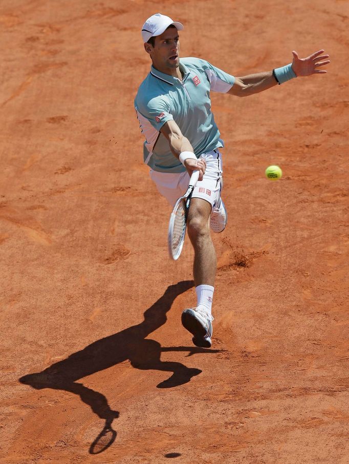 Novak Djokovič v semifinále French Open 2013