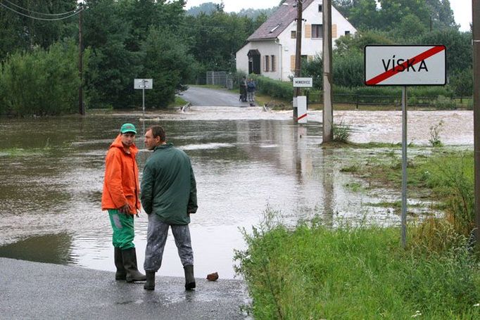 Čekání na povodeň.