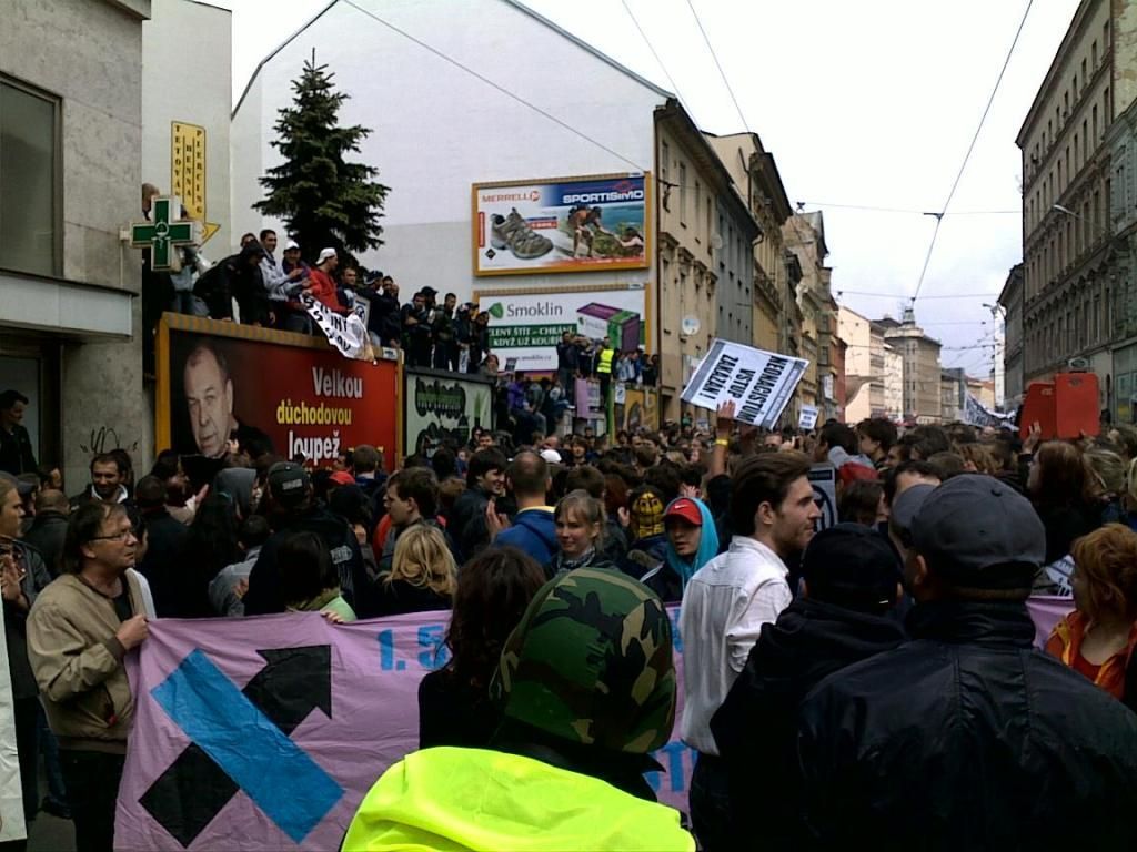 Brno - demonstrace