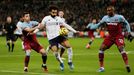 Soccer Football - Premier League - West Ham United v Liverpool - London Stadium, London, Britain - January 29, 2020   West Ham United's Aaron Cresswell and Angelo Ogbonna