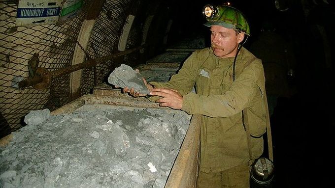 Těžba uranu. Ilustrační foto