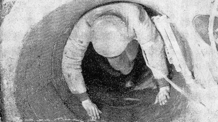"Nenechám tě tu, všechno musím zničit." Hororu ve studni předcházel boj na nože; Zdroj foto: Reprofoto z Kriminalistického sborníku ROČNÍK XII/17 z roku 1968, Kriminalistický ústav Praha