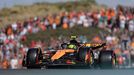 Lando Norris, McLaren v kvalifikaci na VC Nizozemska F1 2025