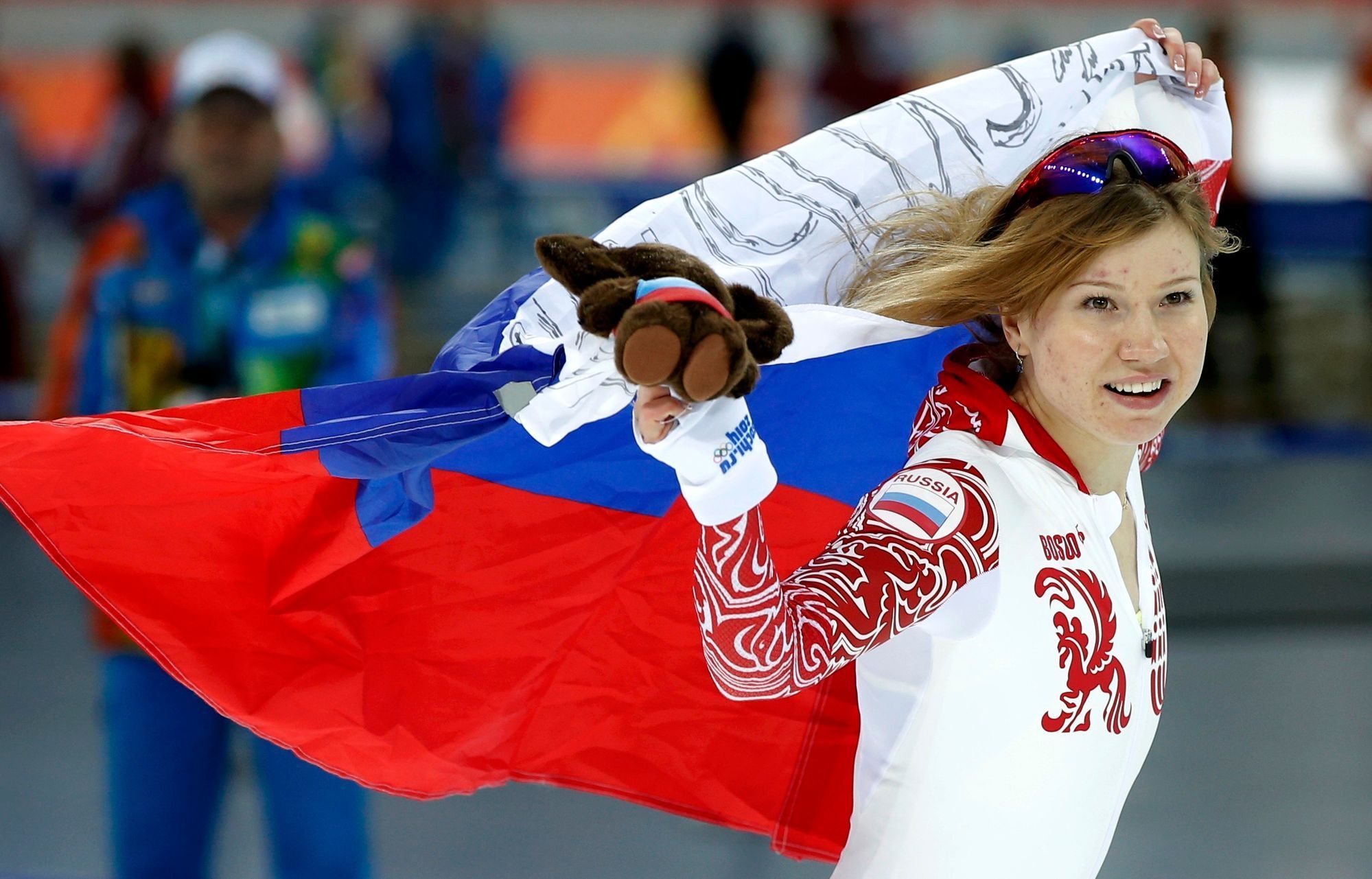Olga Fatkulinová na olympiádě v Soči