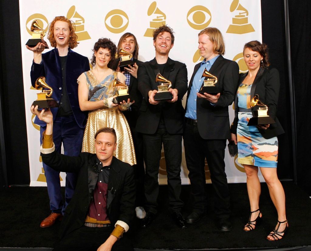 53. udělování cen Grammy - The Arcade Fire