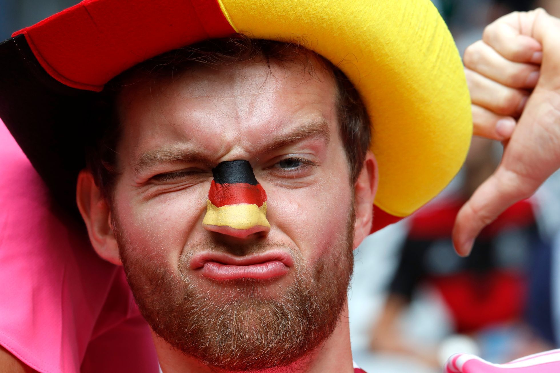 Euro 2016, Německo-Slovensko: německý fanoušek