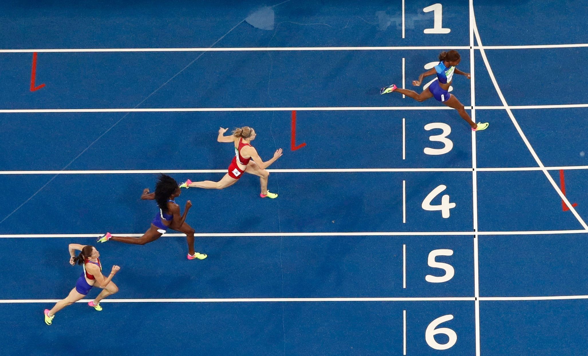 OH 2016, atletika-400 m př. Ž