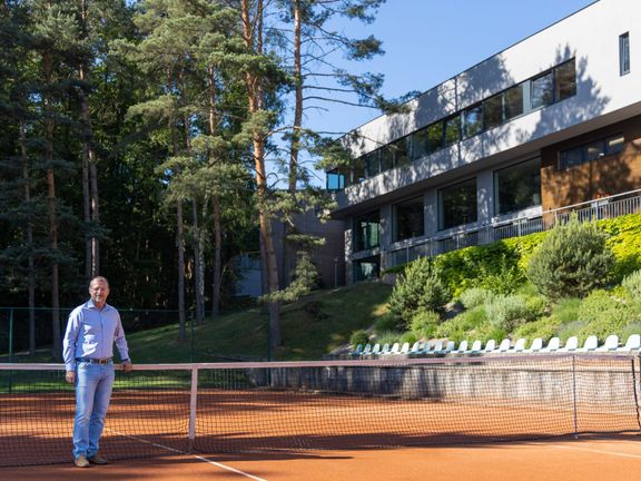 Podnikatel a investor René Siwy areál tenisových kurtů u Cibulky převzal před osmi lety.