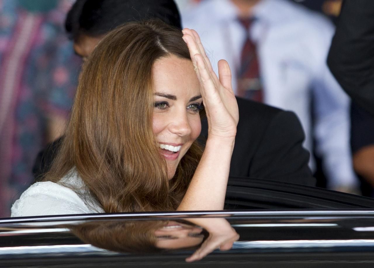 Kate a William na výletě v Malajsii