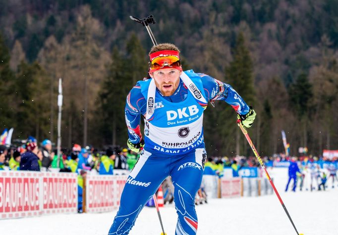 SP Ruhpolding, stíhačka M: Michal Šlesingr