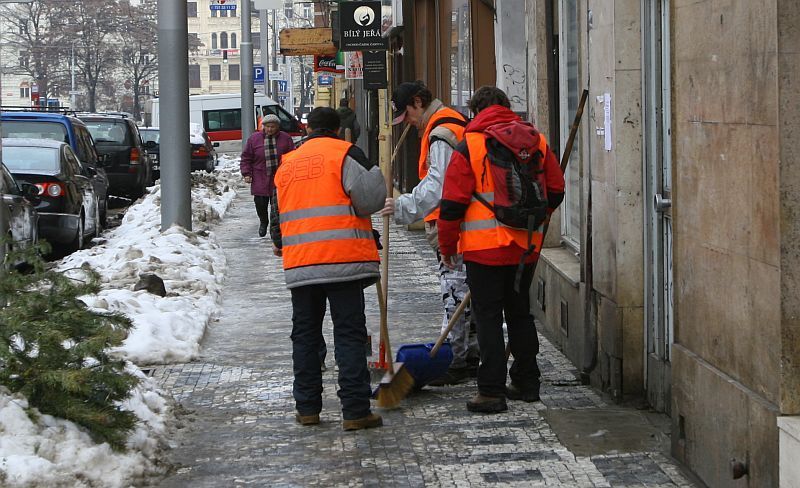 Praha po kalamitě, úterý 19. ledna