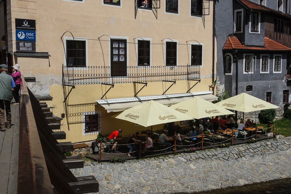 Český Krumlov po povodních