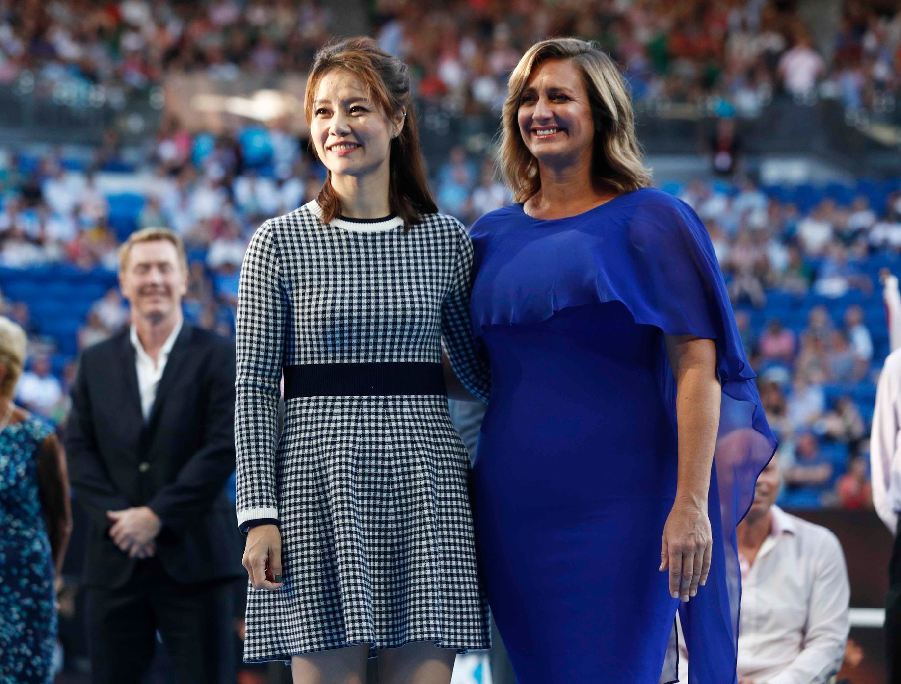 Li Na a Mary Pierceová čtvrtfinále Australian Open 2019