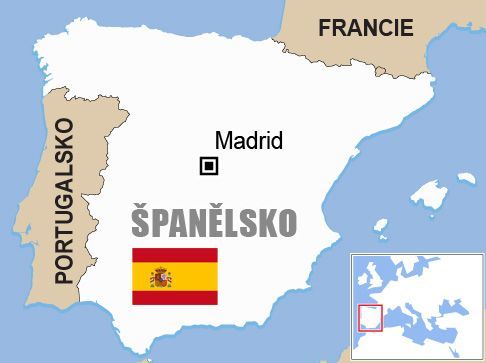 Výsledek obrázku pro spanelsko mapa