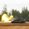 německý tank Leopard 2 NATo cvičení