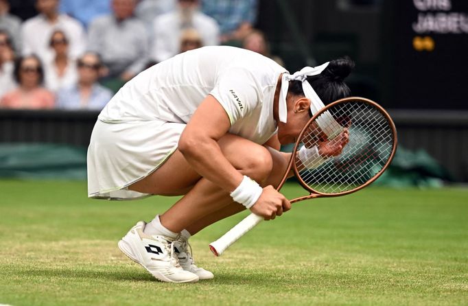 Uns Džábirová před finále Wimbledonu 2023