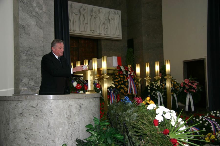 Pohřeb vojáka Štěrby