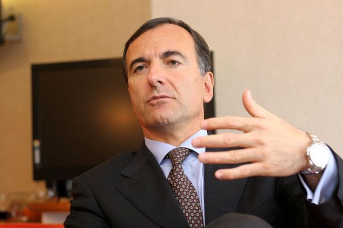 Franco Frattini, evropský komisař pro spravedlnost, vnitro a bezpečnost.