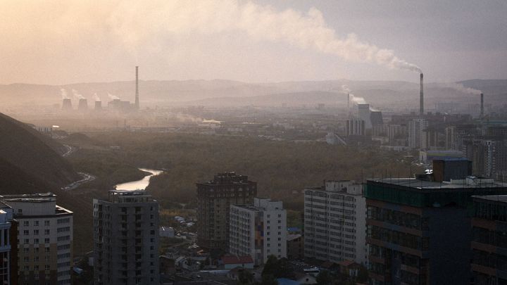 Obrazem: Metropole, kde "bolí dýchat". Nejchladnější hlavní město světa dusí smog; Zdroj foto: Jakub Plíhal