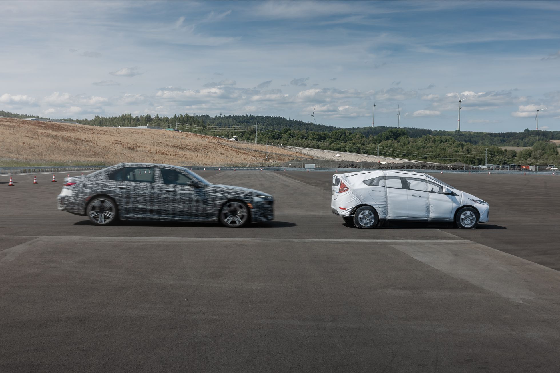 BMW testovací polygon u Sokolova
