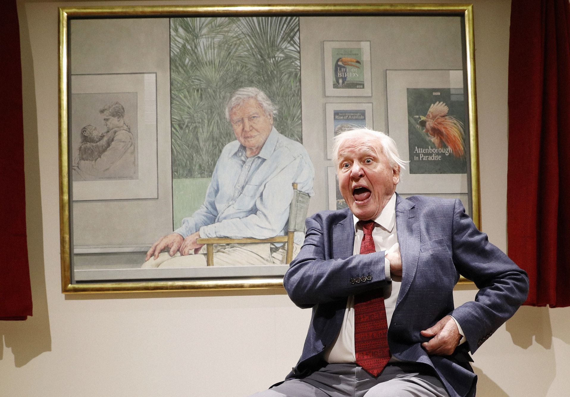 Jednorázové užití / Fotogalerie / Legendární britský přírodovědec David Attenborough slaví 95. narozeniny