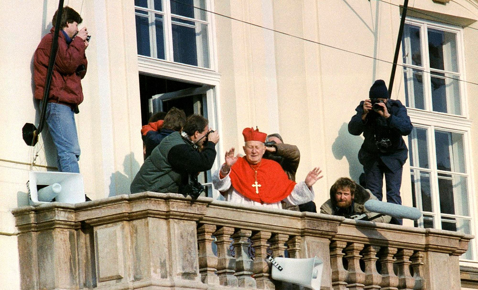 Sv, Anežka Český, Vatikán Praha svatořečení, Papež Jan Pavel II. kardinál František Tomášek, komunismus