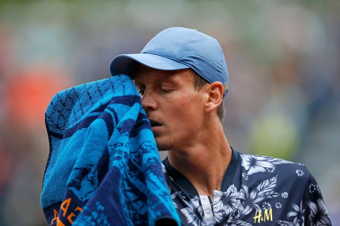 Tomáš Berdych na French Open 2014