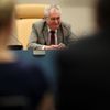 Miloš Zeman při návštěvě Královéhradeckého kraje
