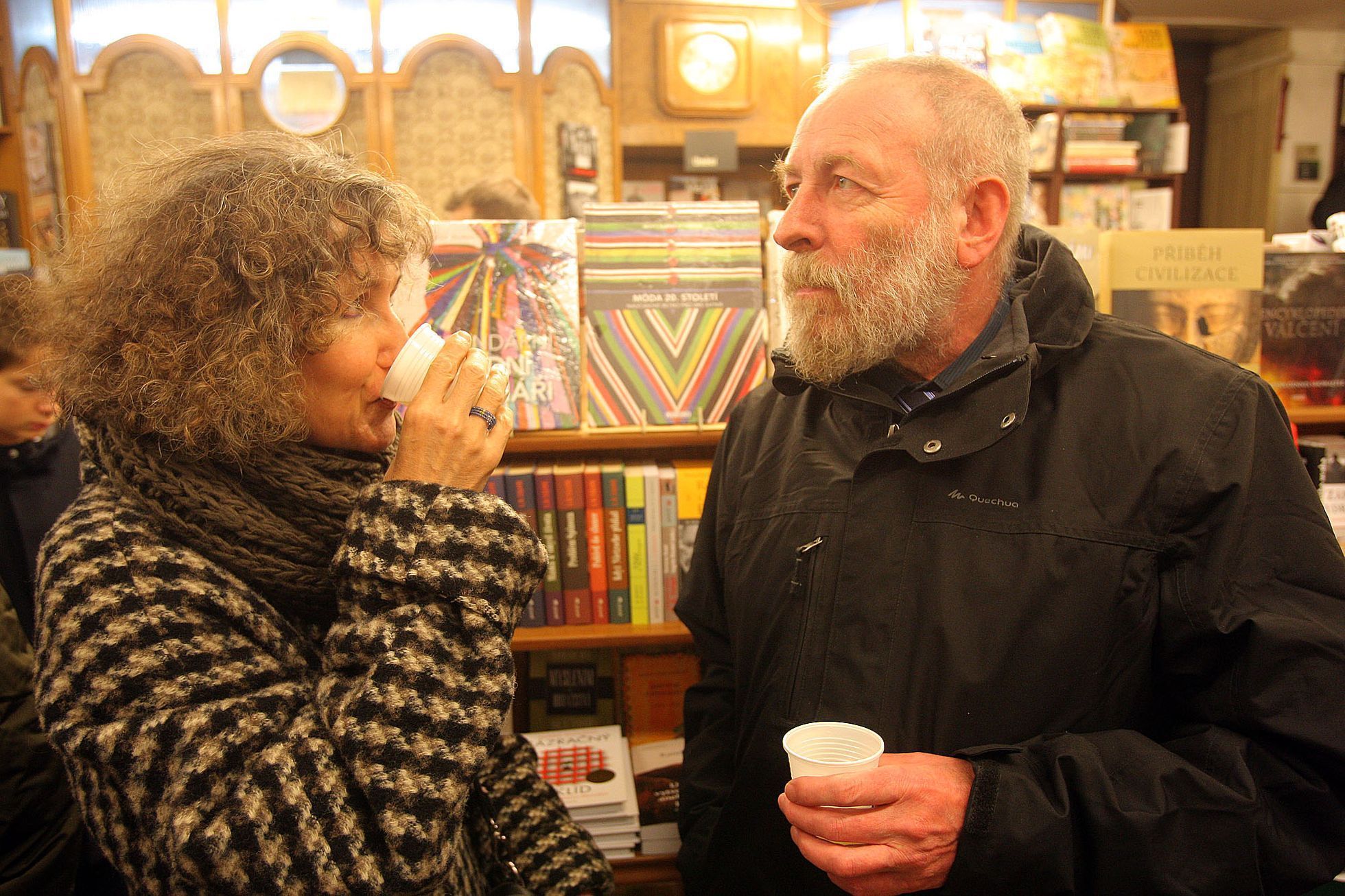 Pohřeb Fišerova knihkupectví