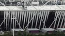 Work continues on the entry routes to the Olympic Stadium at Stratford in London July 3, 2012. The London 2012 Olympic Games run from July 27 to August 12. REUTERS/Luke MacGregor (BRITAIN - Tags: SPORT OLYMPICS ATHLETICS CITYSPACE) Published: Čec. 3, 2012, 5:03 odp.