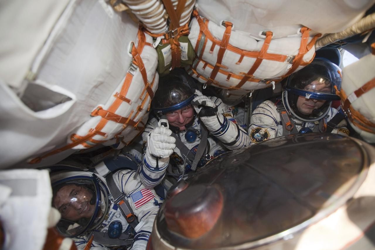 Návrat kosmonautů z ISS 17. září