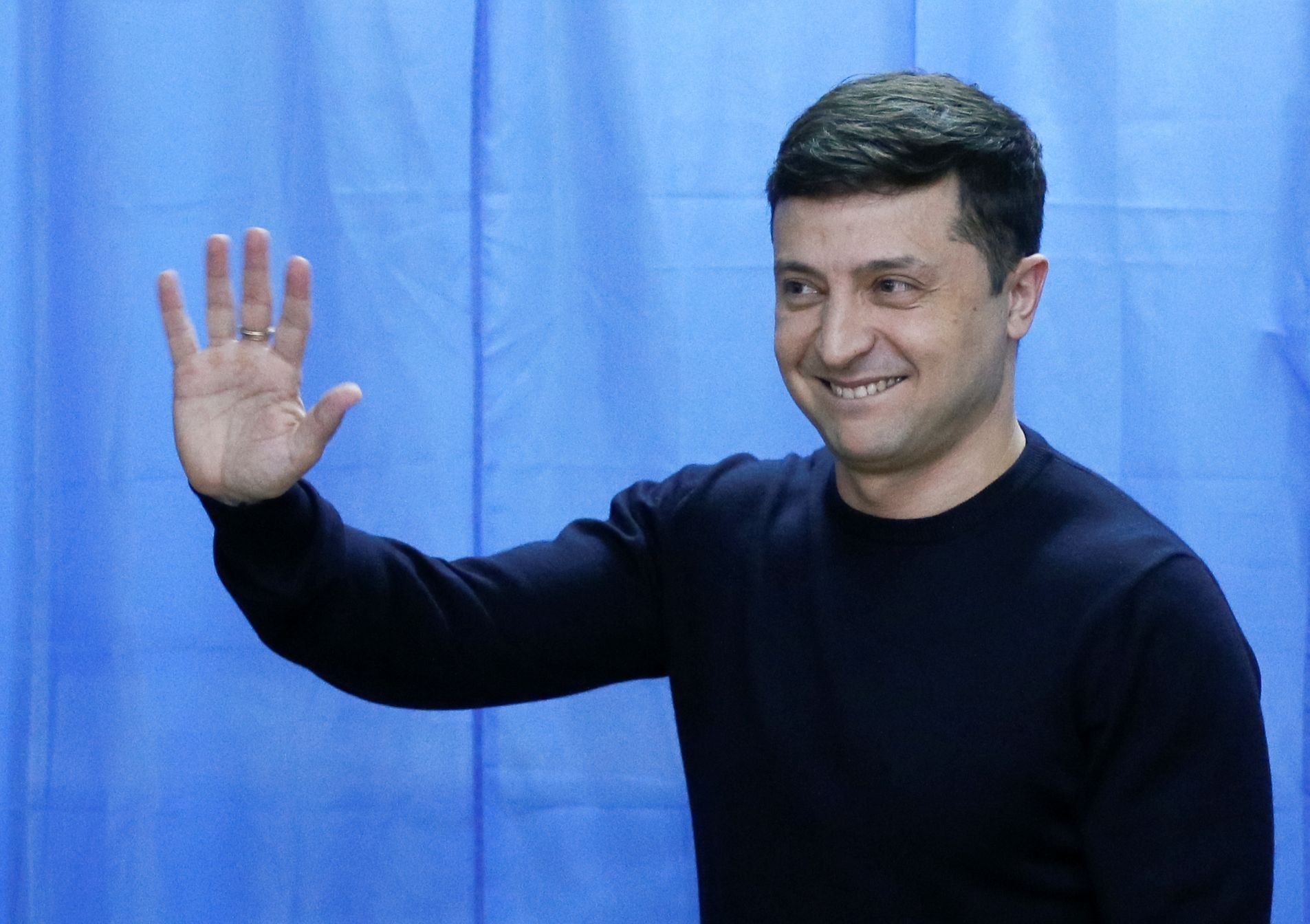 Volodymyr Zelenskyj Ukrajina prezidentské volby