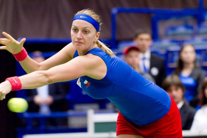 Fed Cup, ČR-Francie: Petra Kvitová