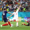 ME ve fotbale 2021, Francie - Švýcarsko: Mario Gavranovic střílí gól na 3:3