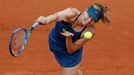 Maria Šarapovová v prvním kole French Open 2018