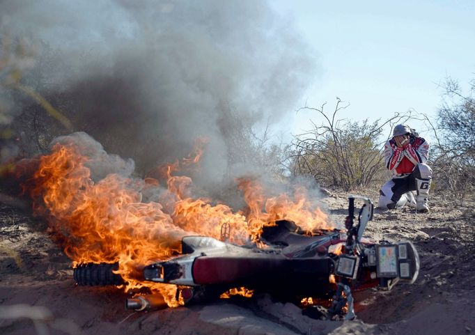 Dakar 2014: Paulo Goncalves, Honda