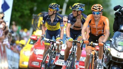 Tour de France 2013: Alberto Contador, Roman Kreuziger, Igor Anton