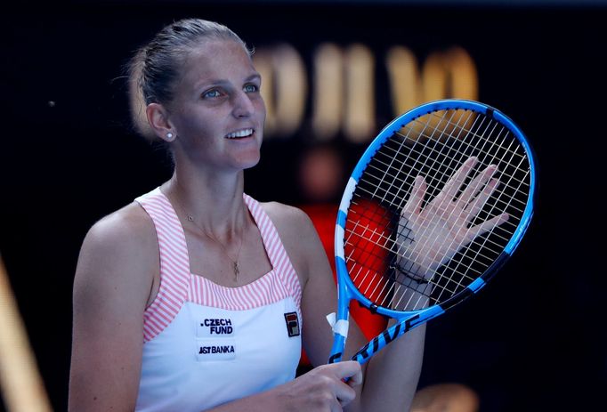 tenis, Australian Open 2019, Karolína Plíšková v utkání 4. kola