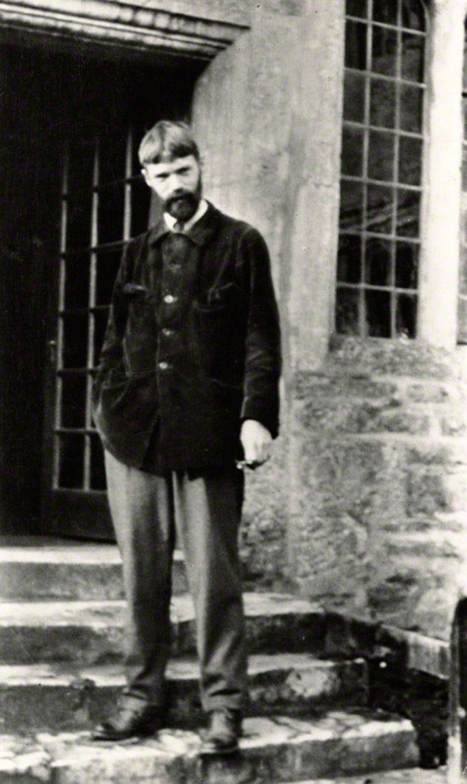 D. H. Lawrence na snímku z roku 1915.