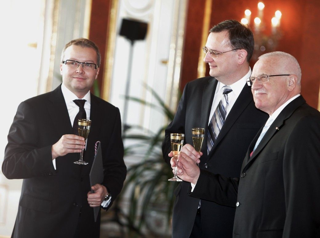 Prezident Václav Klaus jmenoval Tomáše Chalupu ministrem životního prostředí