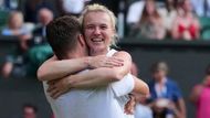 Kateřina Siniaková a Sem Verbeek, Wimbledon 2025