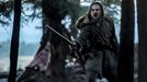 Leonardo DiCaprio ve filmu Revenant Zmrtvýchvstání.