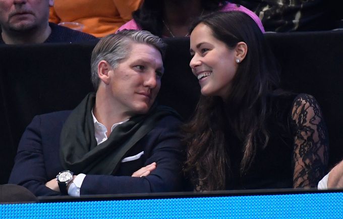 Finále Turnaje mistrů 2016: Bastian Schweinsteiger a manželka Ana Ivanovičová